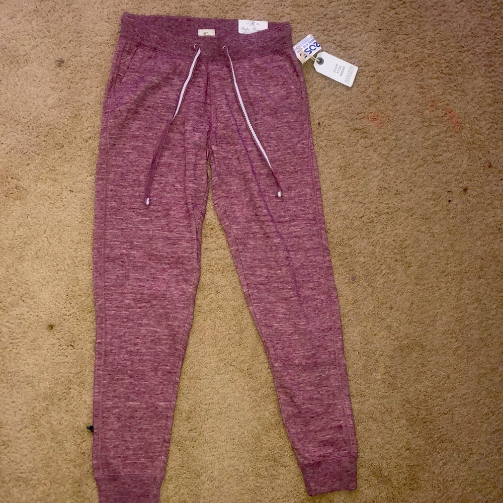 purple sweatpants